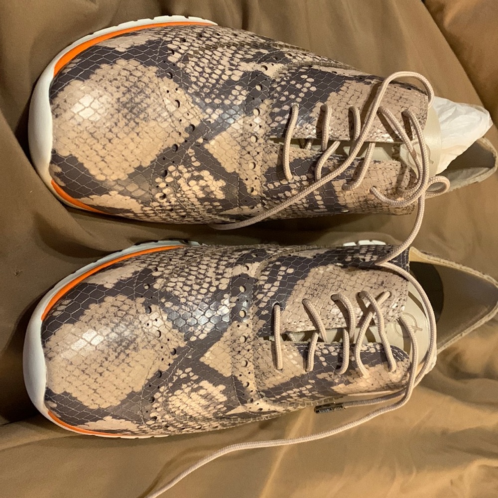 Colehaan zero grand snakeskin shoes